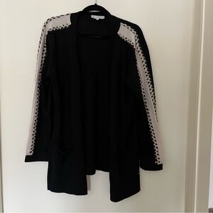 💯 Italian Made designer Super-fine merino wool cardigan